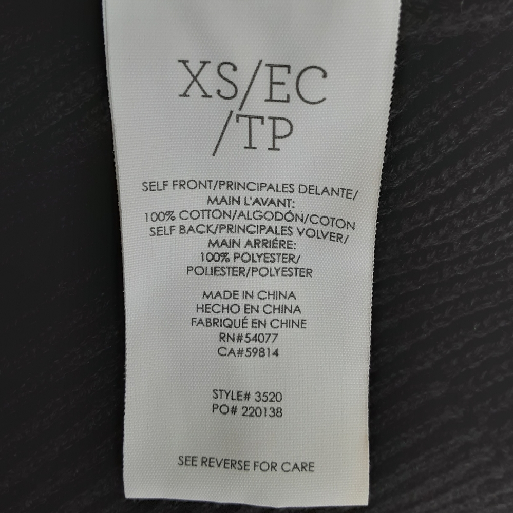 NWOT Cabi green and black sweater size XS. - Picture 3 of 4